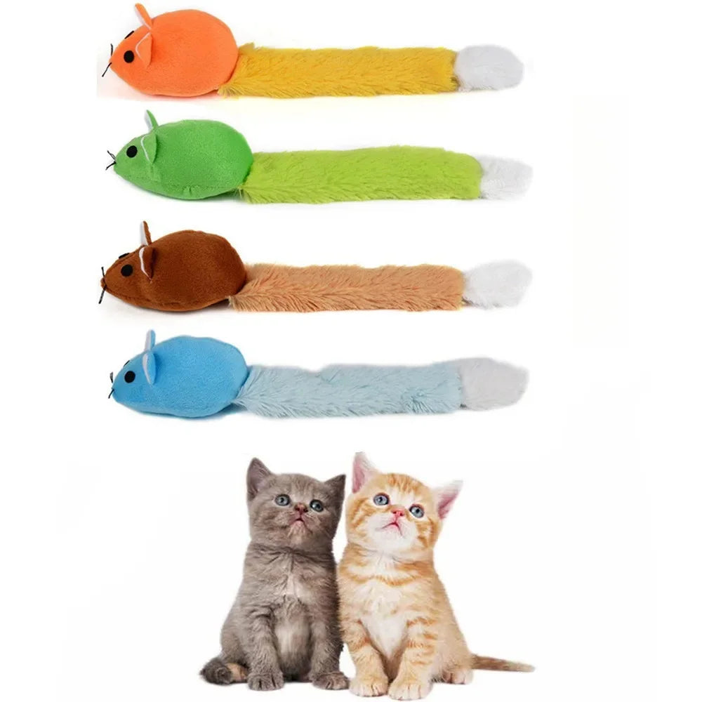 Long-tail mouse toy