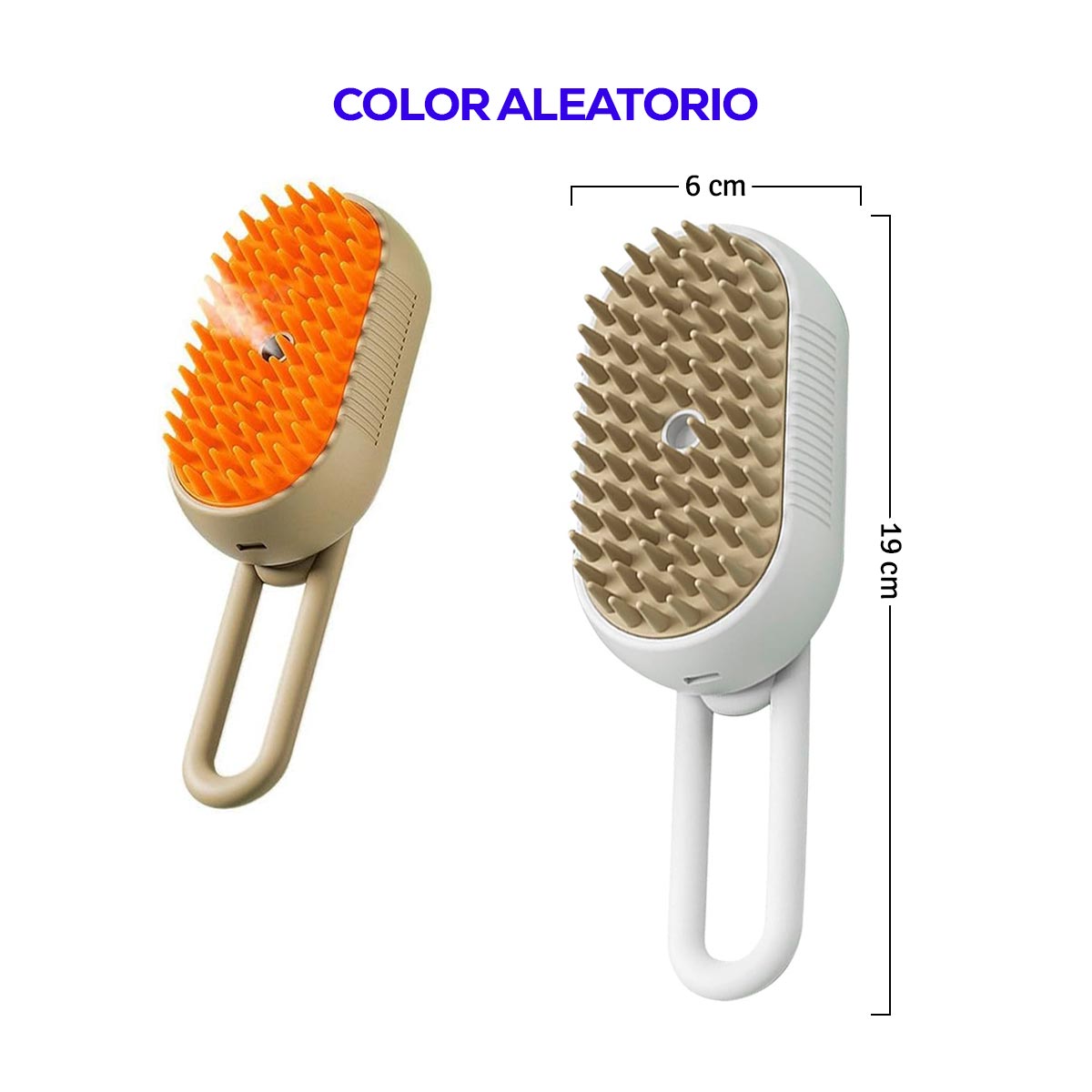 Cepillo Vaporizador Quita pelos