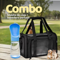Combo maleta y bebedero 30% off