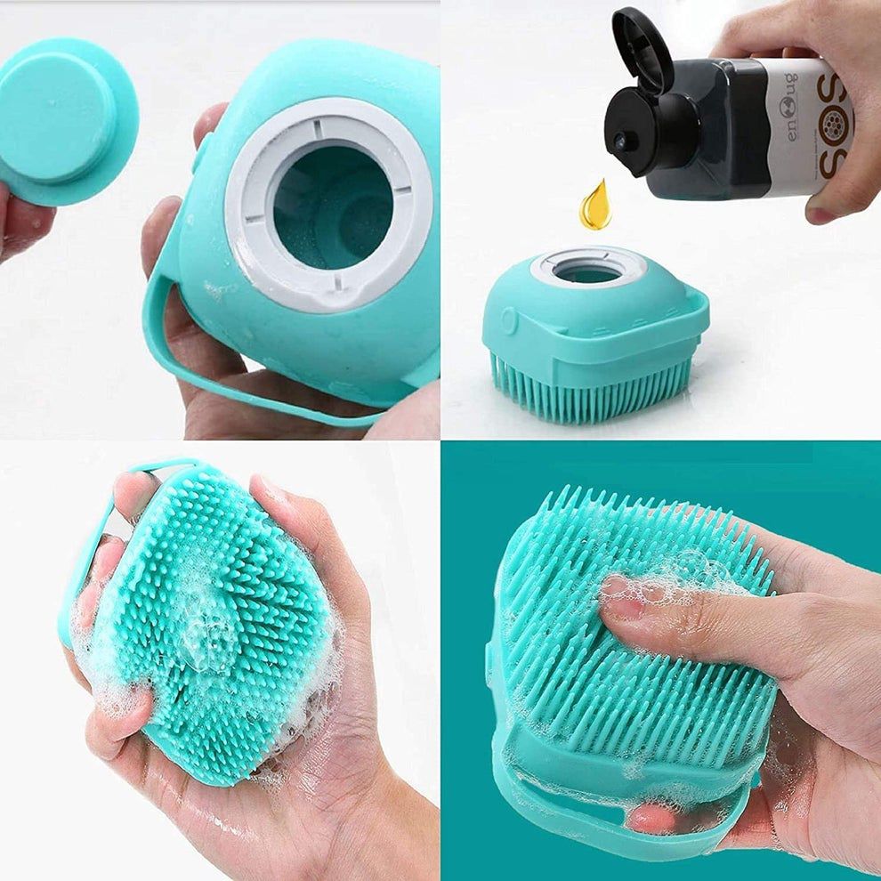 Cepillo de baño para mascotas