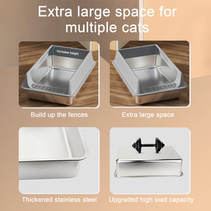 Stainless Steel Litter Box
