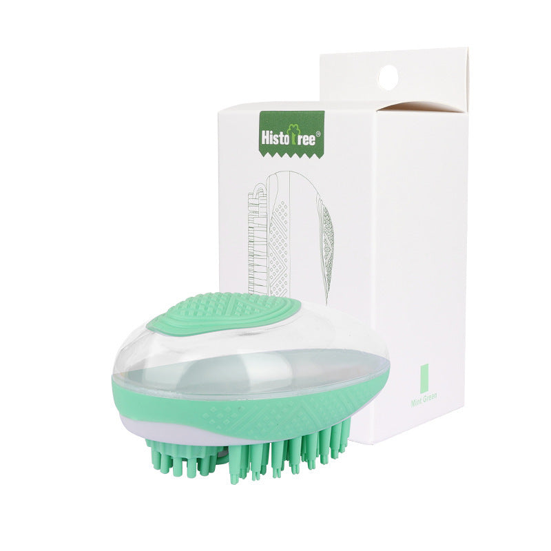 Bath Brush with Shampoo Dispenser