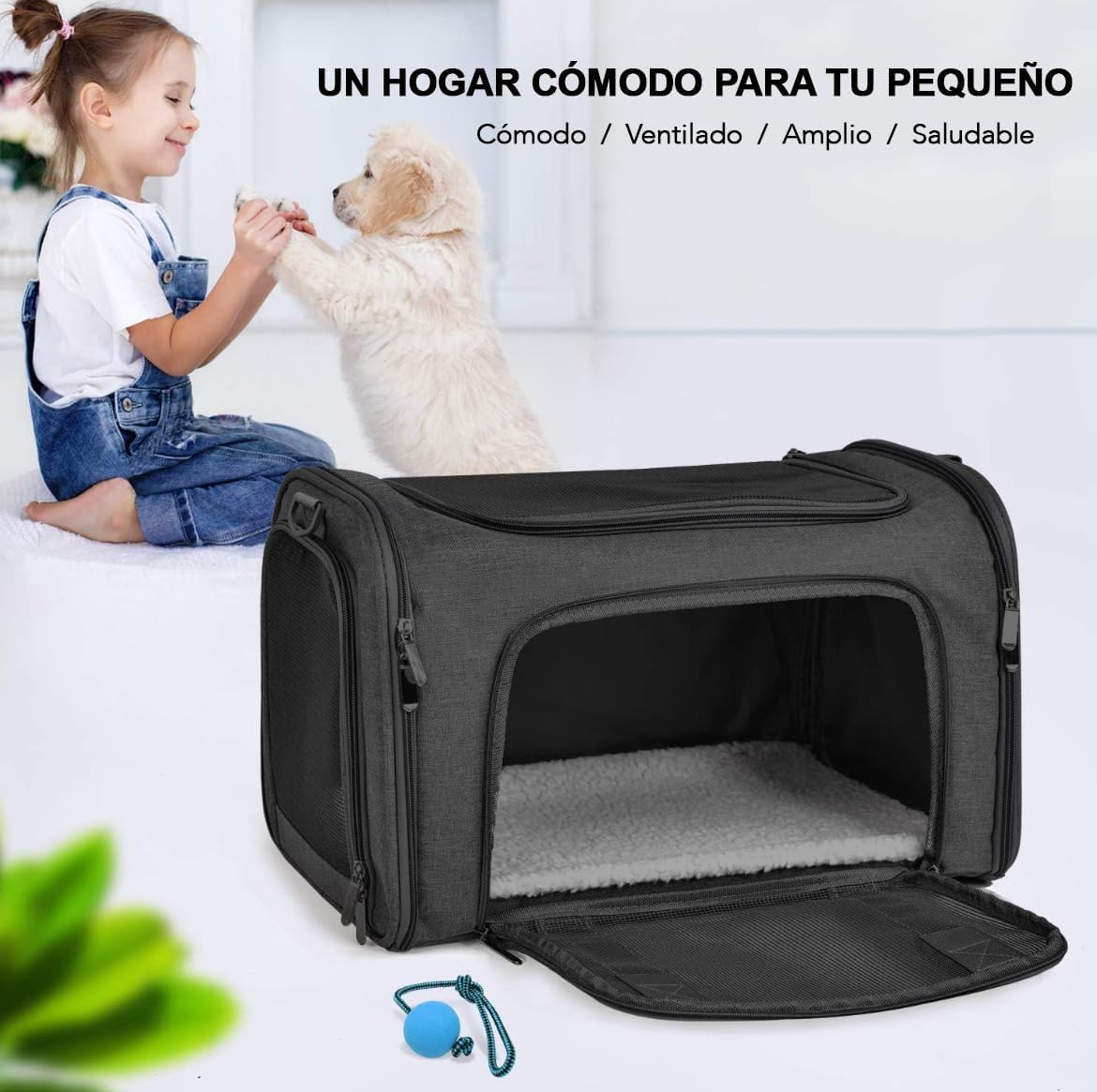 Combo maleta y bebedero 30% off
