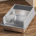 Arenera para Gatos con Base de Acero