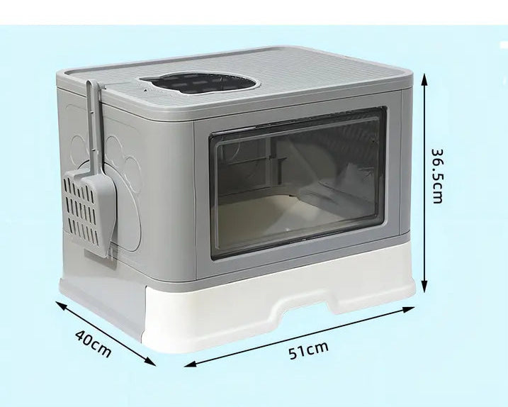 Arenero Para Gato Con Tapa Ventilación