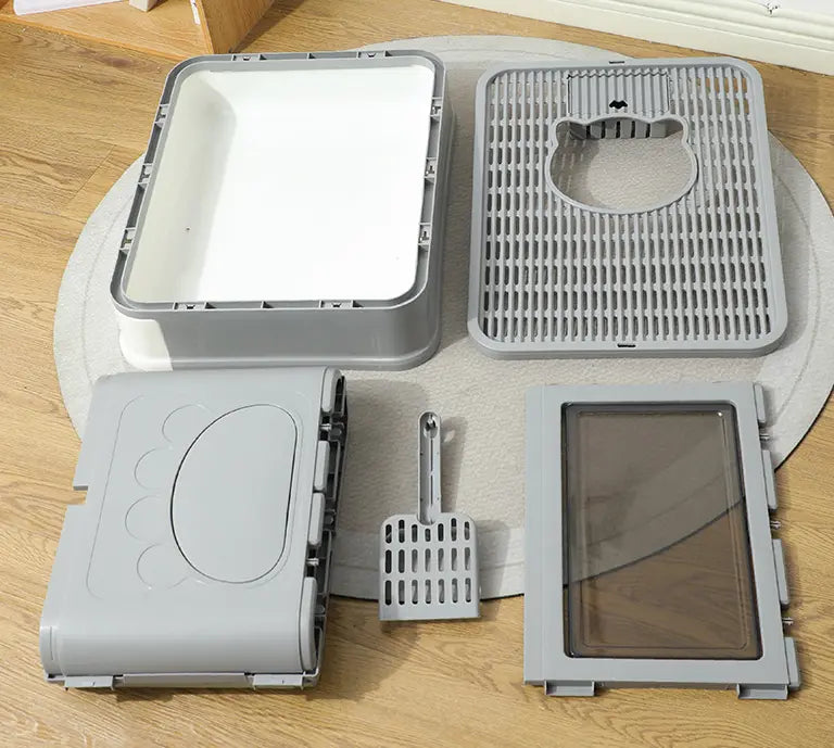 Arenero Para Gato Con Tapa Ventilación