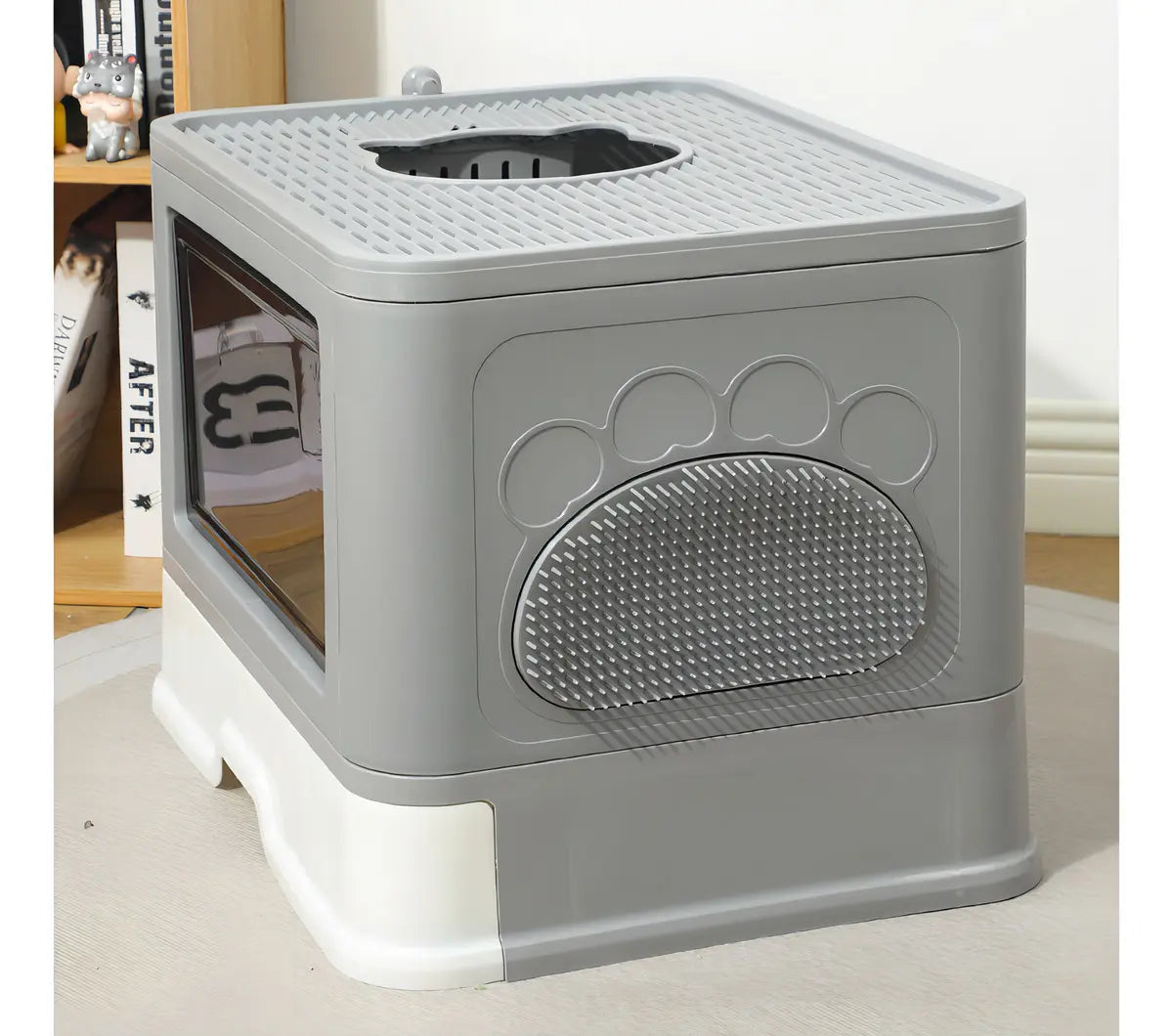 Arenero Para Gato Con Tapa Ventilación