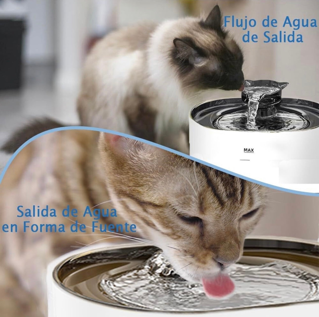 Fuente De Agua Automatica Para Mascotas