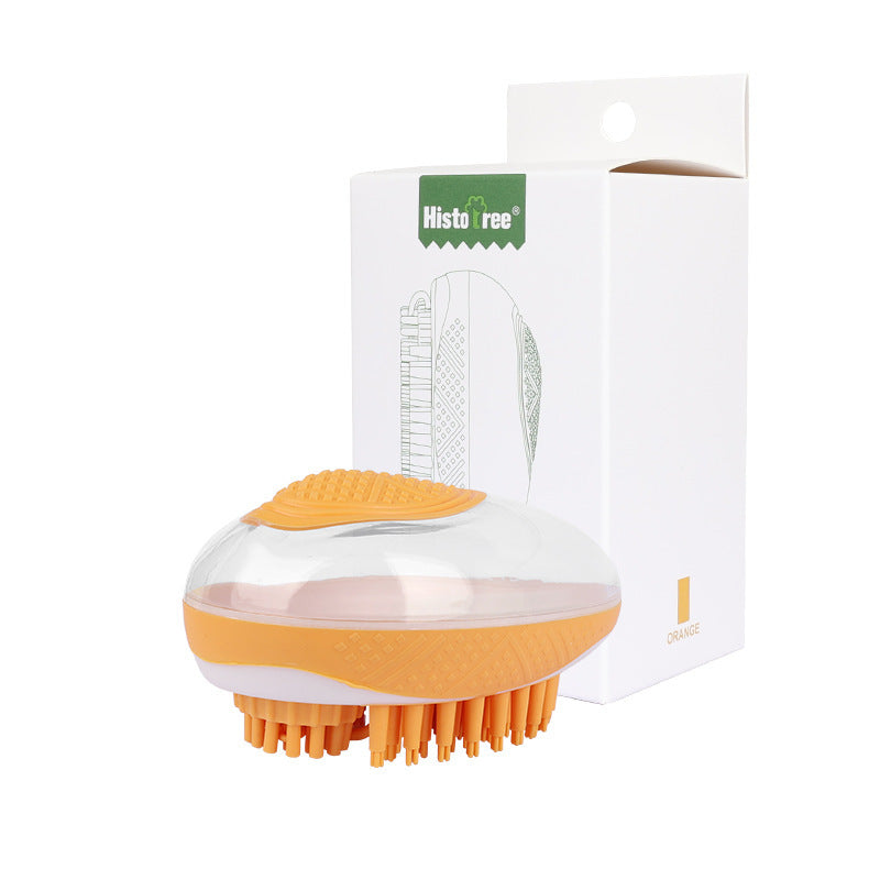 Bath Brush with Shampoo Dispenser