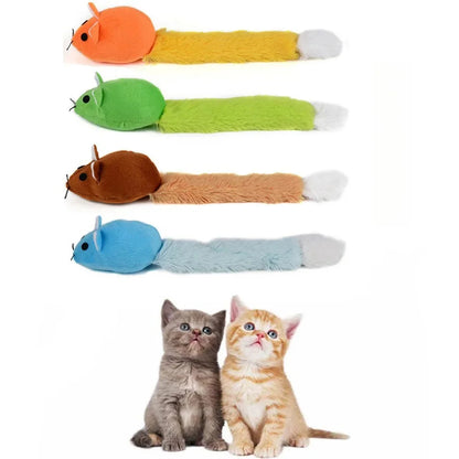 Long-tail mouse toy