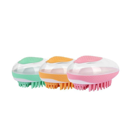 Bath Brush with Shampoo Dispenser