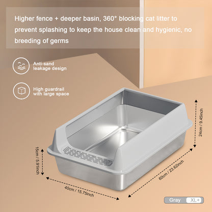 Stainless Steel Litter Box